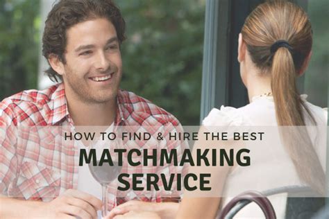 should you use a matchmaking service